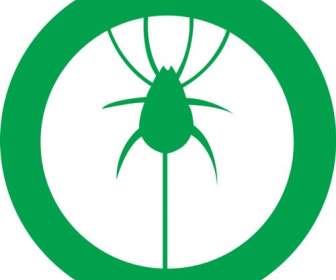 Iconos De Insectos Verdes