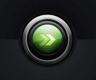 Green Orb Icon Psd Layered Texture Templates