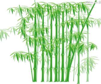 Handgemalte Bambusmaterial Psd