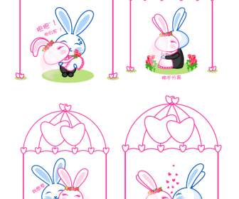 happyhappy rabbit icon wedding articles