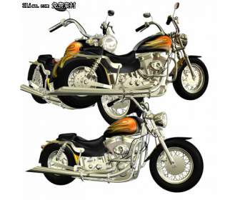 Harley Davidson Moto Psd A Strati Di Materiale