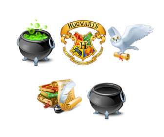 Harry Potter Icons Png