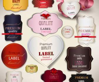 Heart Shaped Packaging Label Design