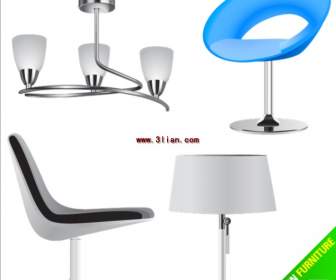 家の装飾の椅子テーブル ランプ シャンデリア