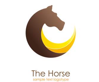 馬頭のロゴデザイン