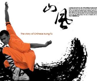 ink and shaolin kung fu psd source file