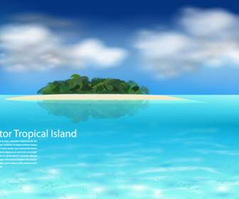 Insel-Hintergrund