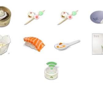 japan food icons