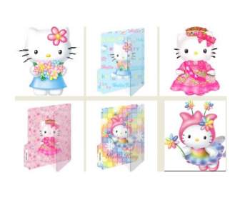 kitty cat theme folder png icons