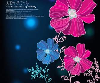 한국 꽃 그늘