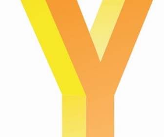 Buchstabe Y Symbol Material