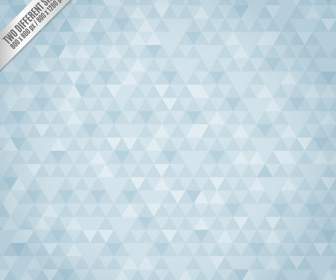 Light Blue Triangle Pattern Background