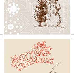 Line Drawing Christmas Cards