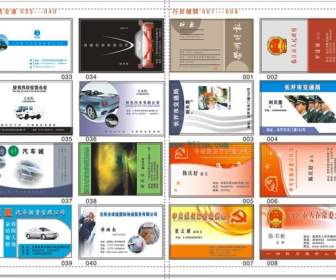 Logistics Transportation Business Card Design Templates