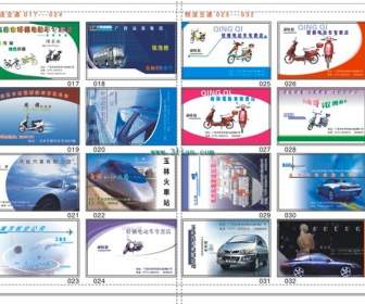 Logistics Transportation Business Card Template
