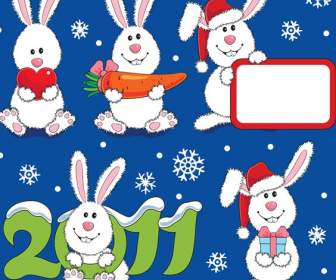 Lovely Christmas Rabbit