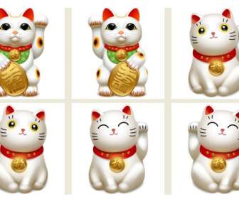 lucky cat png icons