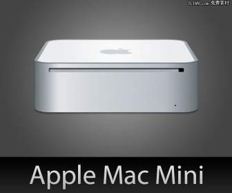 mac mini computer psd material