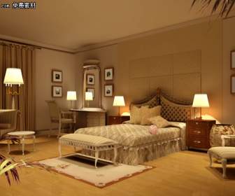 Master Bedroom Design Renderings Psd Layered Material