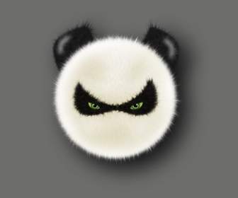 material red panda icon