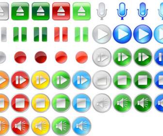 media player png icons