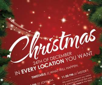 Merry Christmas Commercial Posters Psd Material