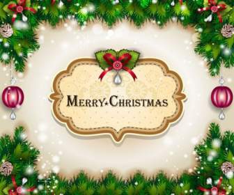 Merry Christmas Theme Poster Cards