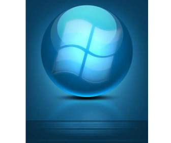 Microsoft Crystal иконы Psd