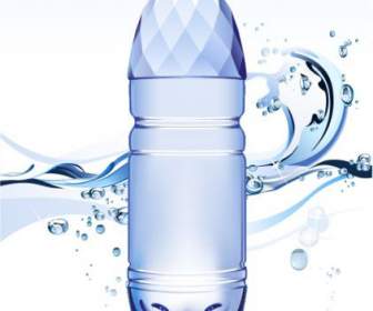 Mineralwasser-Flaschen