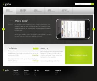 minimalist web design templates psd layered material