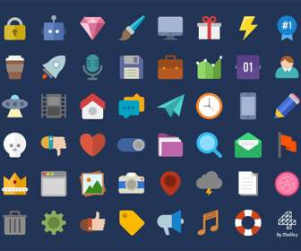 mobile icon psd material