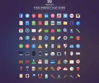 Mobile Icon Psd Material