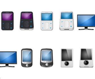 mobile phone mp3 display png icons