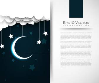Moon And Stars Backgrounds
