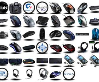 mouse keyboard headphones icon png