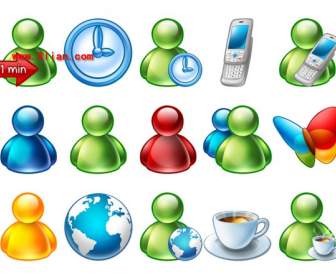 msn stereo small icons