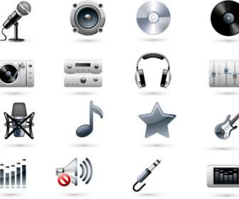 Music Equipment Element Icon Material