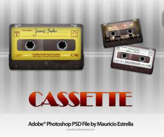 music tapes psd icon