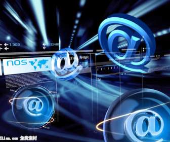 Network Technology Background Psd Material