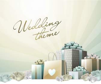 Neue Hochzeit Geschenk-Verpackungs-design
