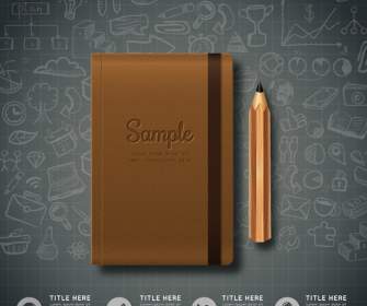Notepad And Pencils