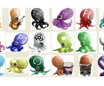 Octopus Png Icon Themes Software