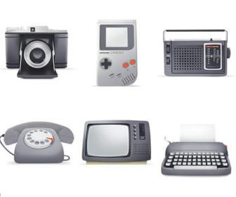 Old Camera Electric Png Icons