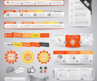 Orange Theme Web Interface