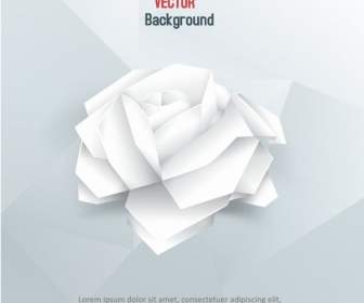 折り紙のバラのトレンド デザイン