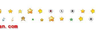 page stars icons