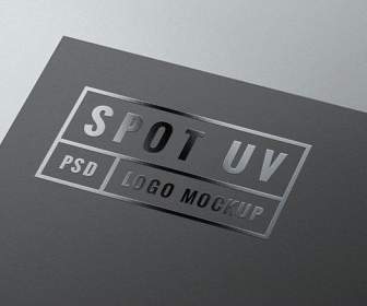 partial uv effects logo psd template