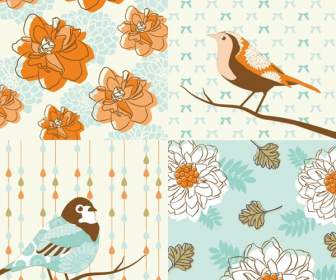 Pattern Hand Painted Backgrounds