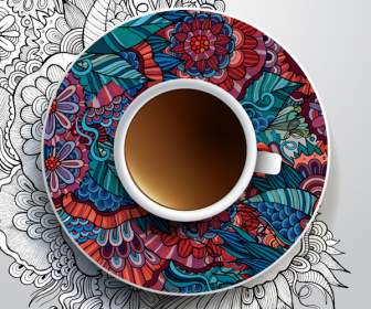 Pattern Plate Coffee