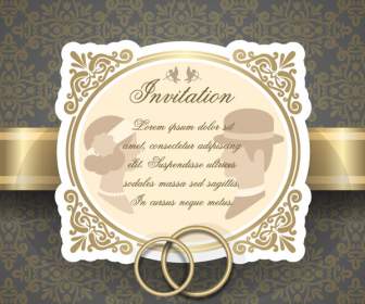 Pattern Wedding Invitation Cards